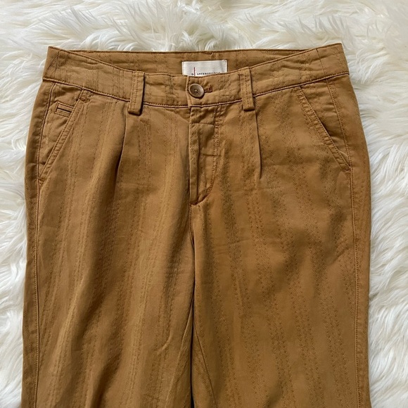 Anthropologie Scout Slim Mustard Pants - Picture 5 of 10